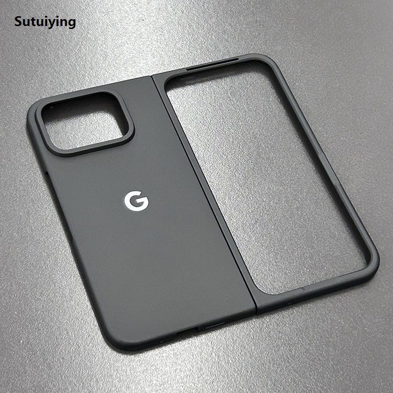 Sutuiying Luxury Matte Hard PC Flip Phone Case for Google Pixel 9 Pro Fold Luxury Ultra Thin Anti-fall Full Protection Bumper for Pixel Fold 2