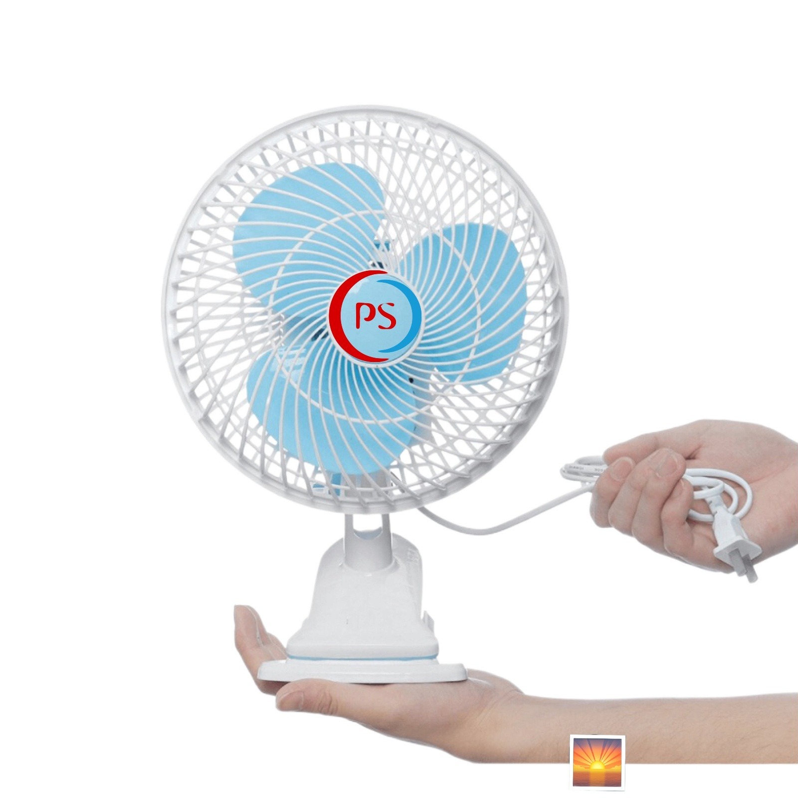 Home Mini Clip Electric Table Fan -180 mm