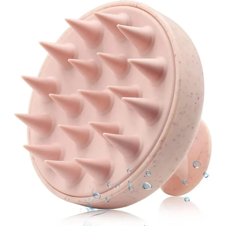 Round Hair Scalp Massager Hair Brush Super Soft Bristles
