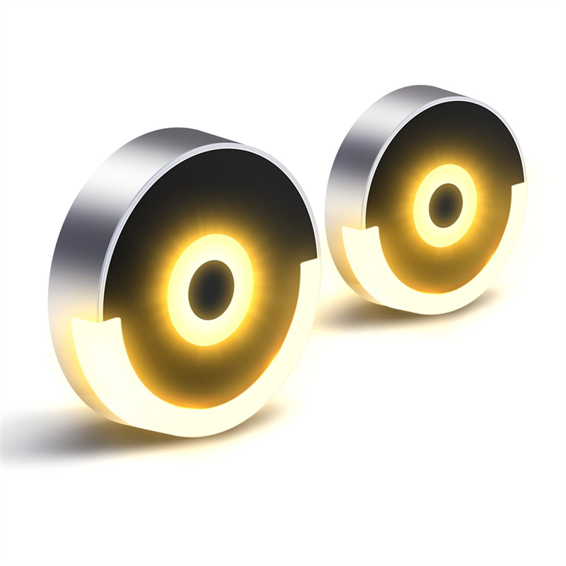 Purse Light, Women Handbag LED Light, Rechargeable Bag Illuminator, Nurse Badge Clip Light, Compact and Convenien(2PCS)