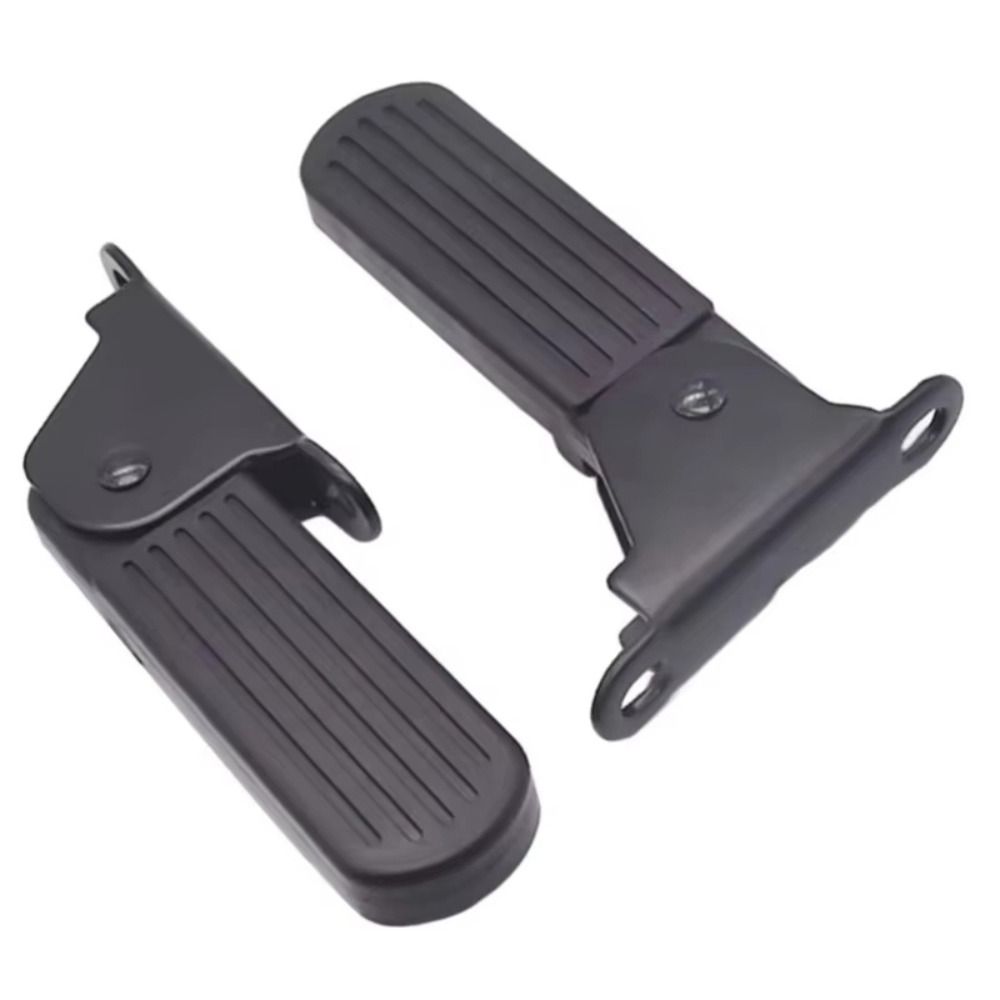 1 Pair New Standard Electric Bicycle Pedals Adjustable Foldable Electric Vehicle Rear Foot Pedals Sturdy Rubber Electric Vehicle Pedals For Electric Bicycle Modification