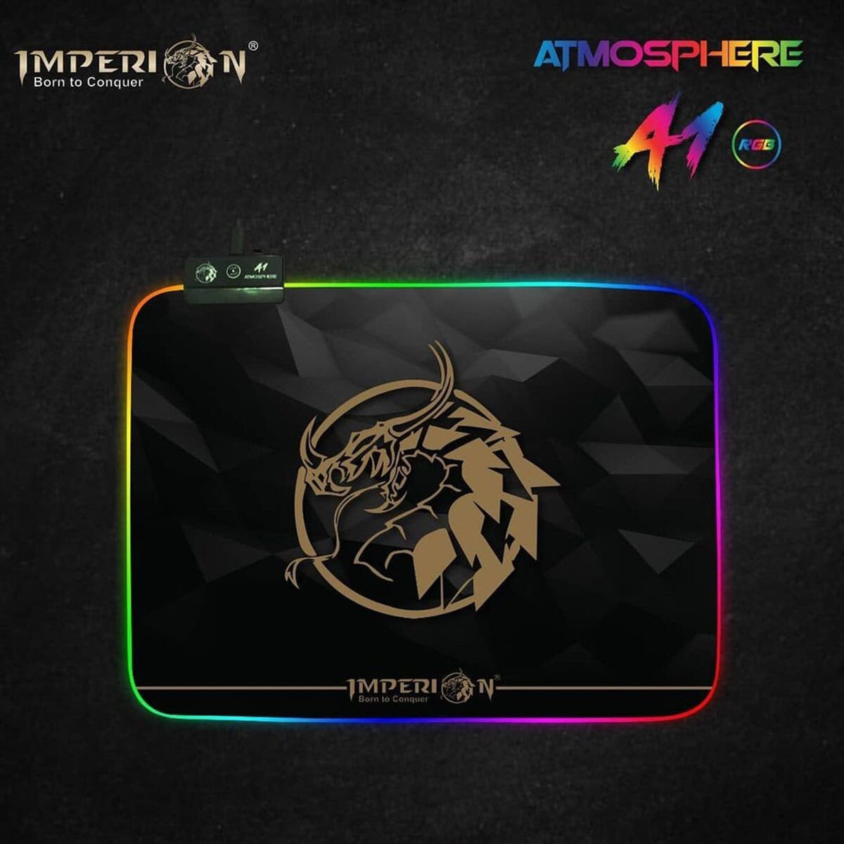Imperion Mouse Pad Gaming A1 360MM X 260MM X 4MM Atmosphere Led RGB