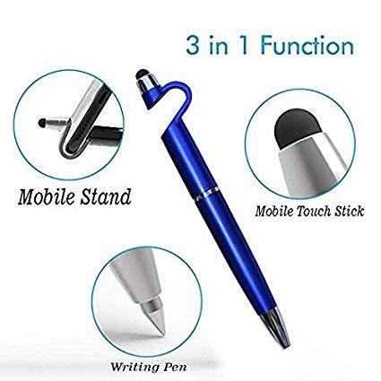 3 in 1 Pen with Mobile Phone Stand Holder & Touchpen (1 PCs)