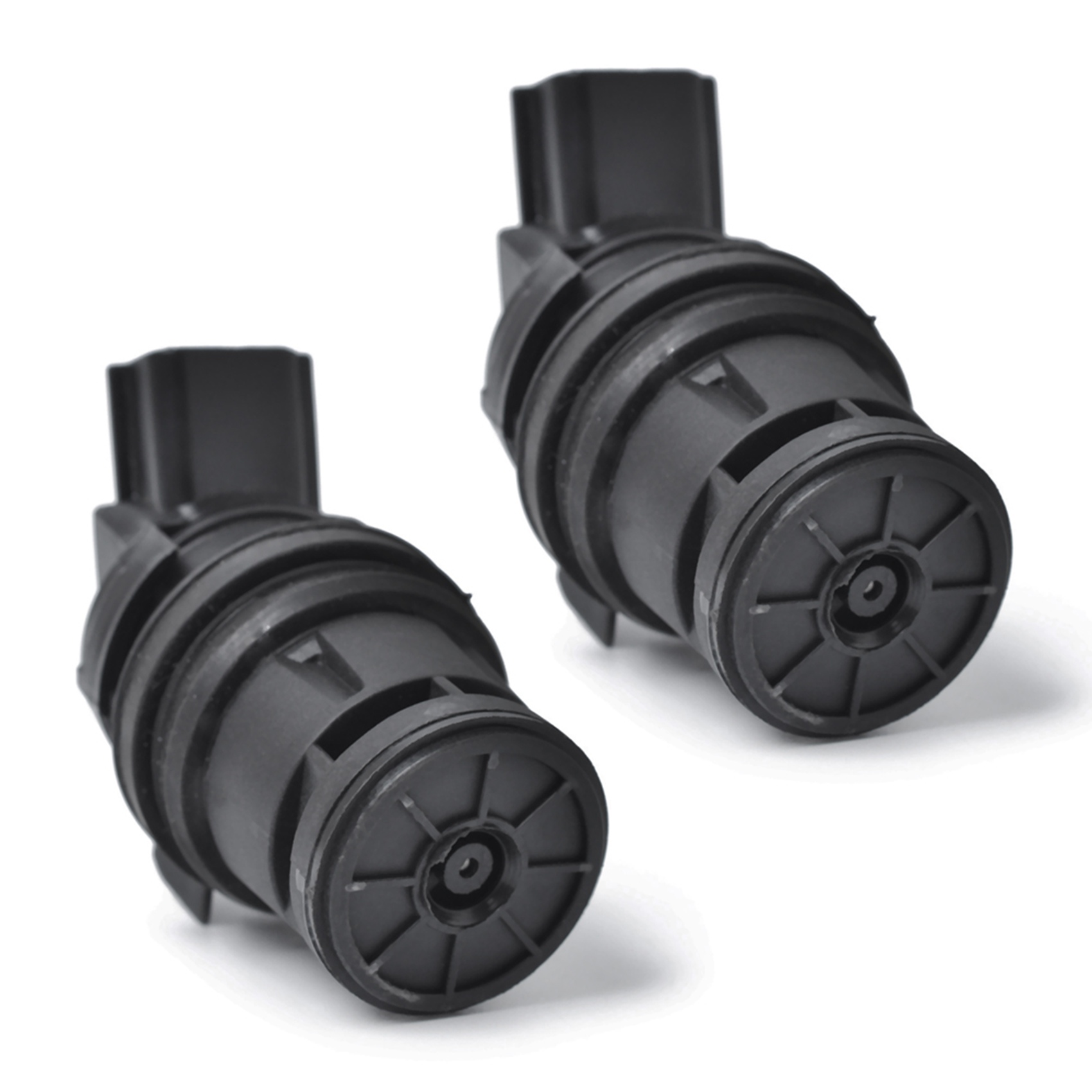 JINMY 2X Car Windshield Washer Pump 85330-21010 for 2004-2012 with Grommet