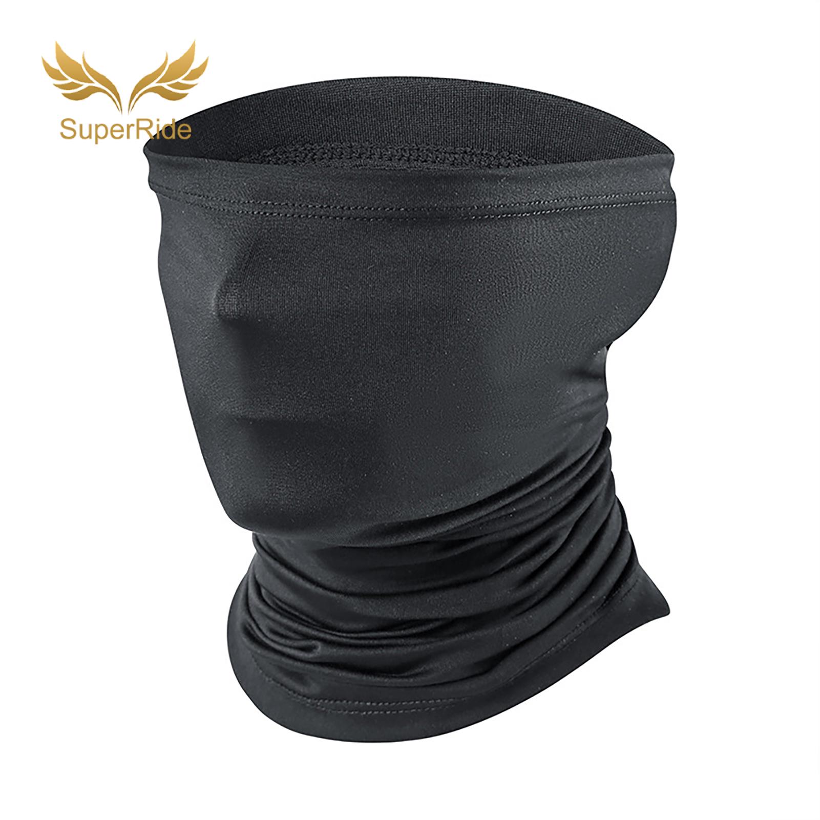 SuperRide Full Face Protection Mask Breathable Uv Protection Cycling Mask for Men Women - Quick-dry Face Shield Neck for Outdoor for Asia