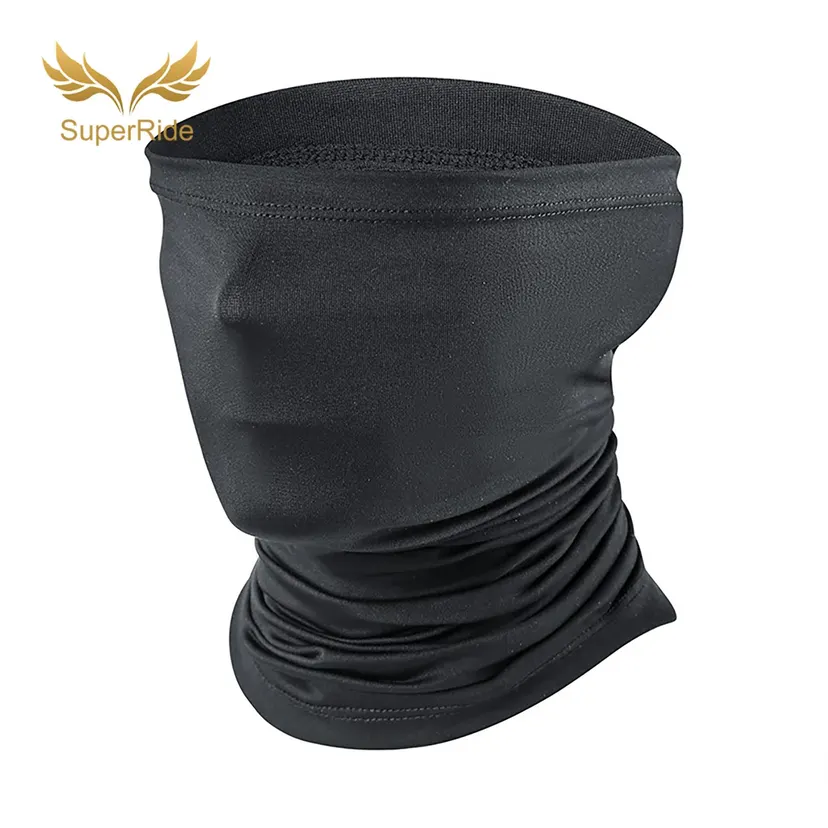 SuperRide Full Face Protection Mask Breathable Uv Protection Cycling Mask for Men Women - Quick-dry Face Shield Neck for Outdoor for Asia