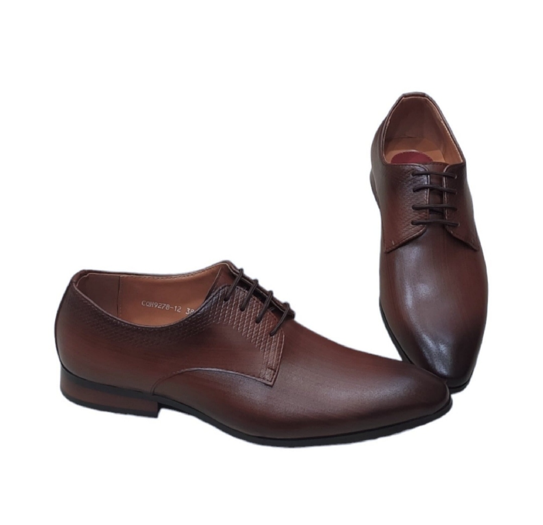 New Brown Leather Party Formal Shoes For Men (9278)