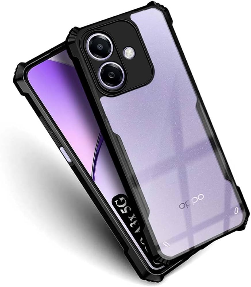 Oppo A60 (5g) Ipaaky Border Cover With Back Transparent