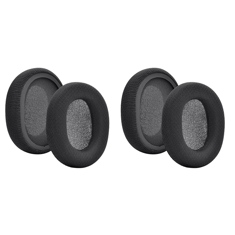 ARELENE 2X Fabric Ear Pads Cushion Earmuffs Replacement for Arctis 3/Arctis5/Arctis7/Arctis9/Arctis 1 Gaming Headset