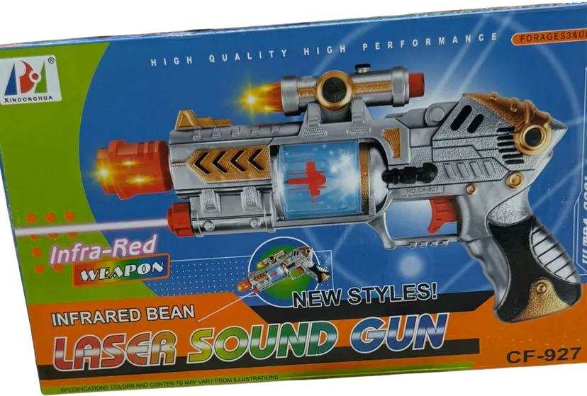 Infrared Beam Laser Sound Gun