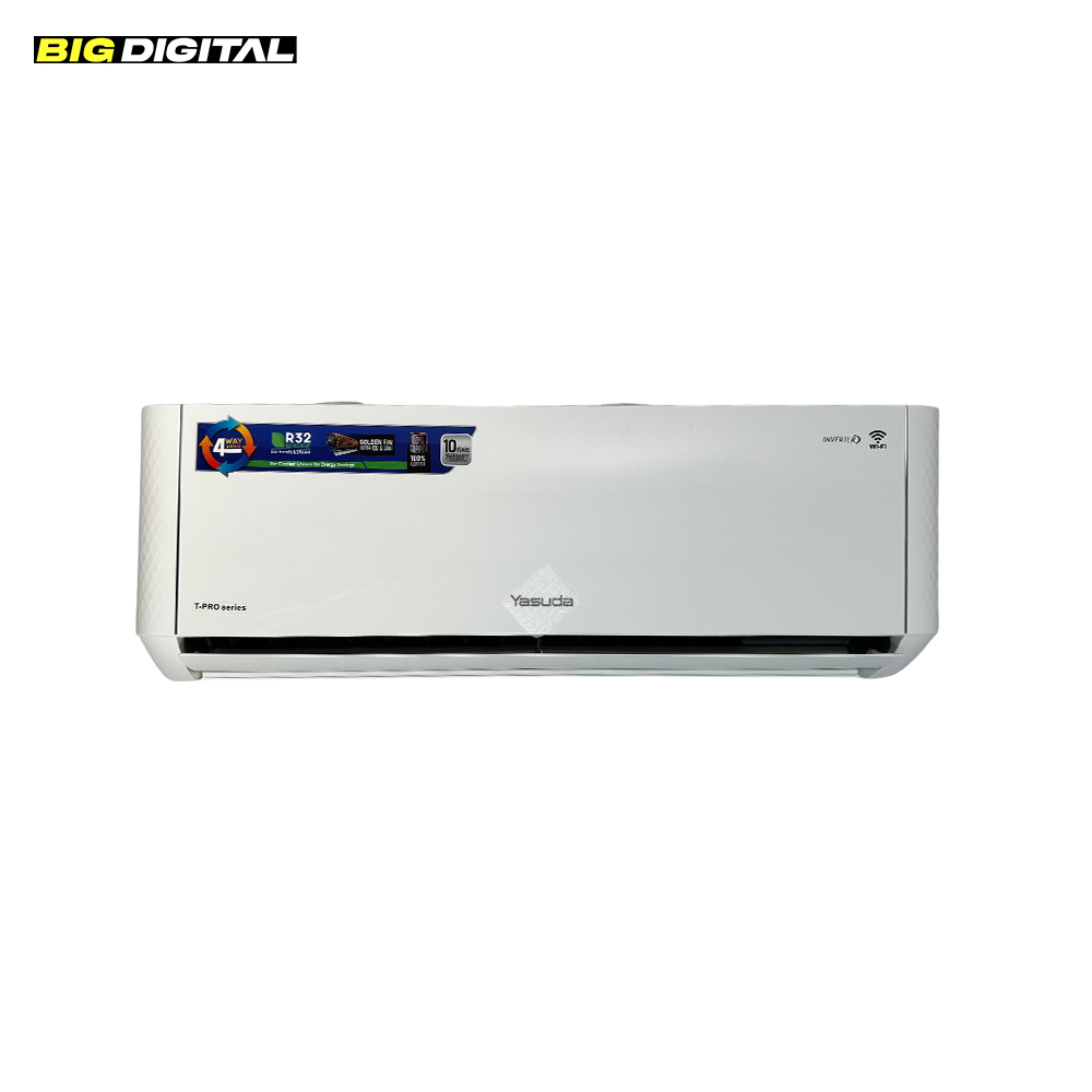 Yasuda 1.0 Ton Premium Inverter Split Air Conditioner AC with Wi-fi YS-AC12VTG - Big Digital