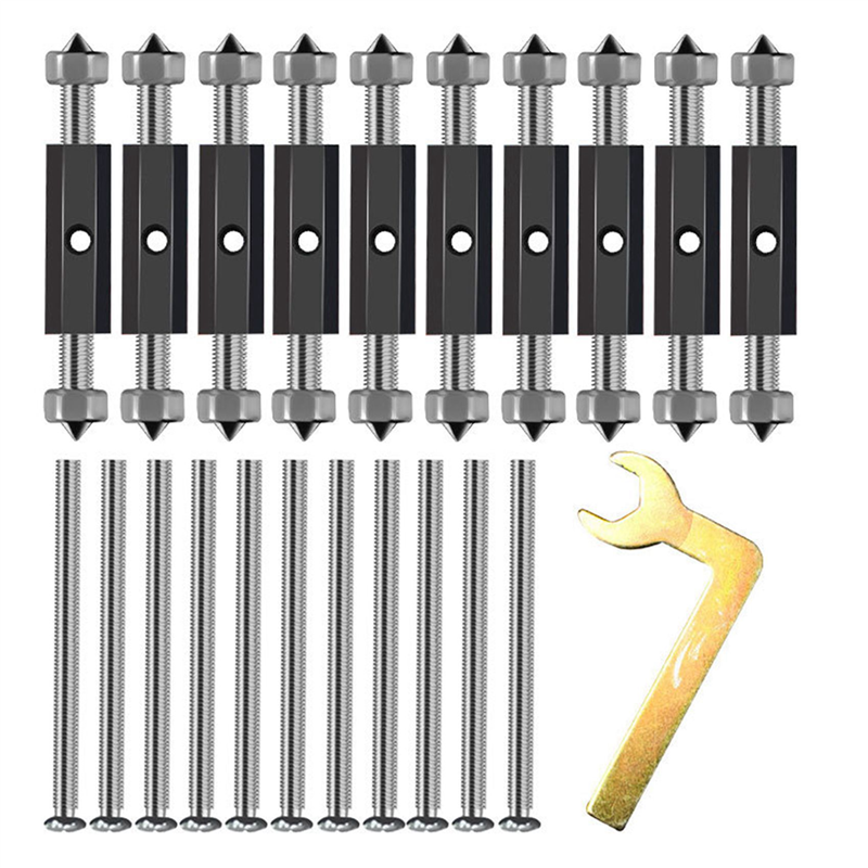 NAMUNY 2X Socket Box Repairer Electric Box Support Rod 118 Type Switch Universal Socket Repairer
