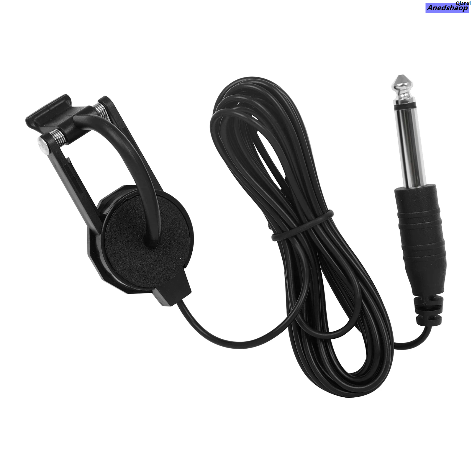 QianxiLuxury Audio Jack Clip On Pickup for Acoustic Guita r Mandolin Bouzouki Violin Banjo Ukulele Lute