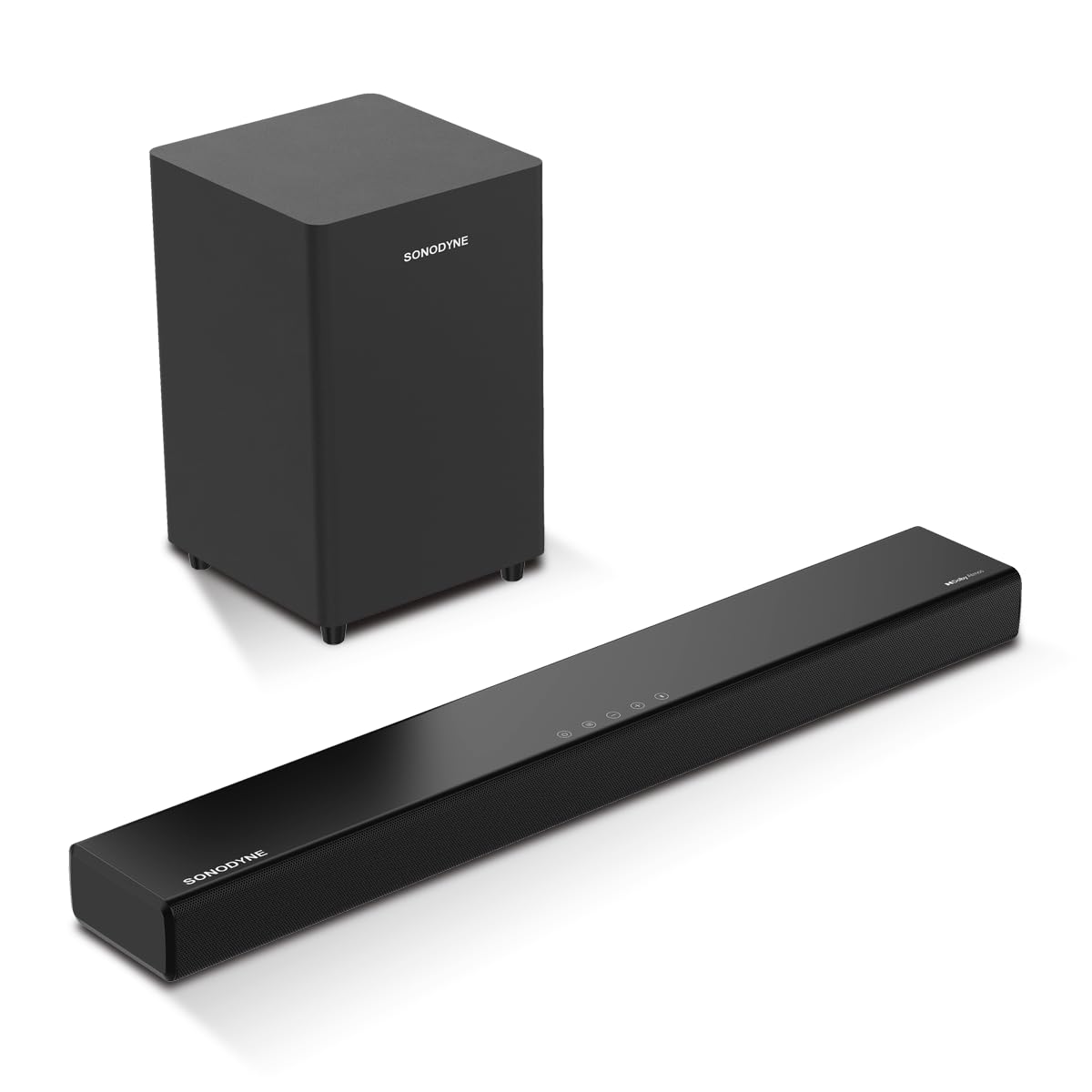 Sonodyne SAMA 5000 Dolby Atmos Soundbar for Immersive, Clear, Powerful Sound, 400W, 3.1 Ch, Dolby Atmos & Dolby Digital, Bluetooth, HDMI eARC with 4K Dolby Vision Pass-Through