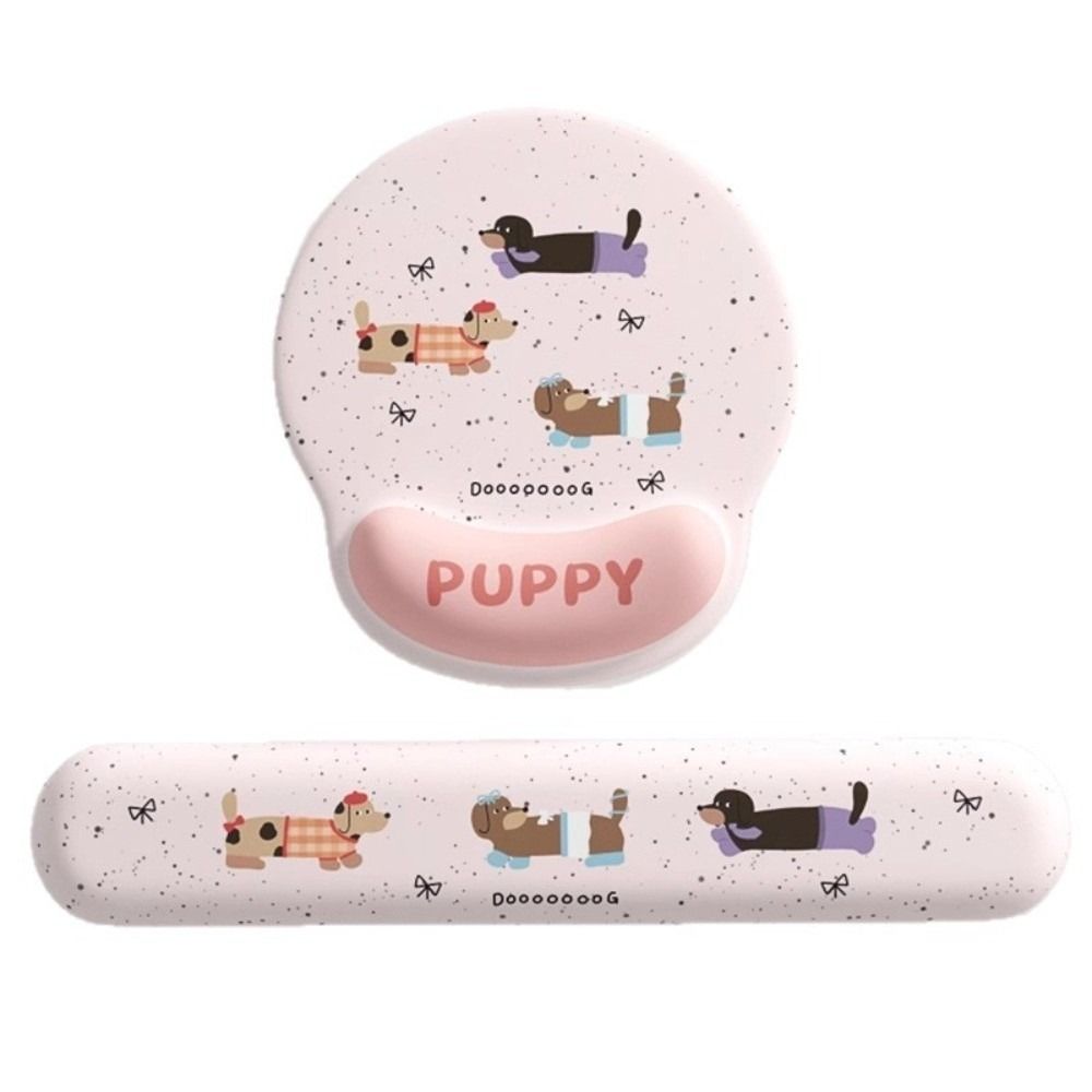 Gaming Mousepad Ergonomic Wrist Support Mouse Pad Slow Rebound Soft Wrist Rest Pad Non-Slip Creative Mouse Palm Mat Student