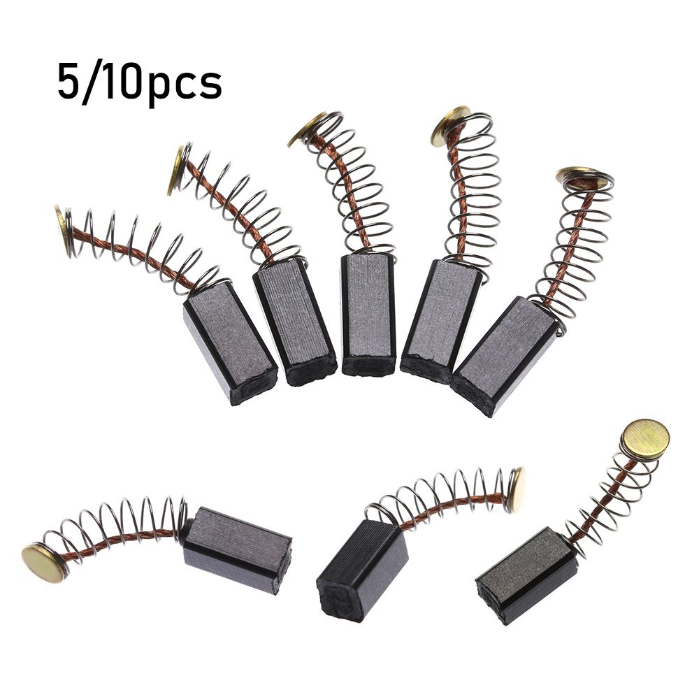 5/10 Pcs High quality Rotary Tool 5x8x15mm Electric Grinder Replacement Motors Spare Parts Mini Drill Generic Carbon Brushes