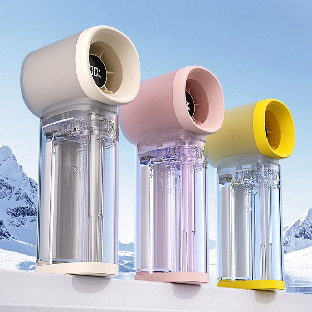Mini Portable Cooling Spray Fan Lightweight Water Cooling Handheld Misting Fan Durable Low Noise Mini Cooling Fans Travel