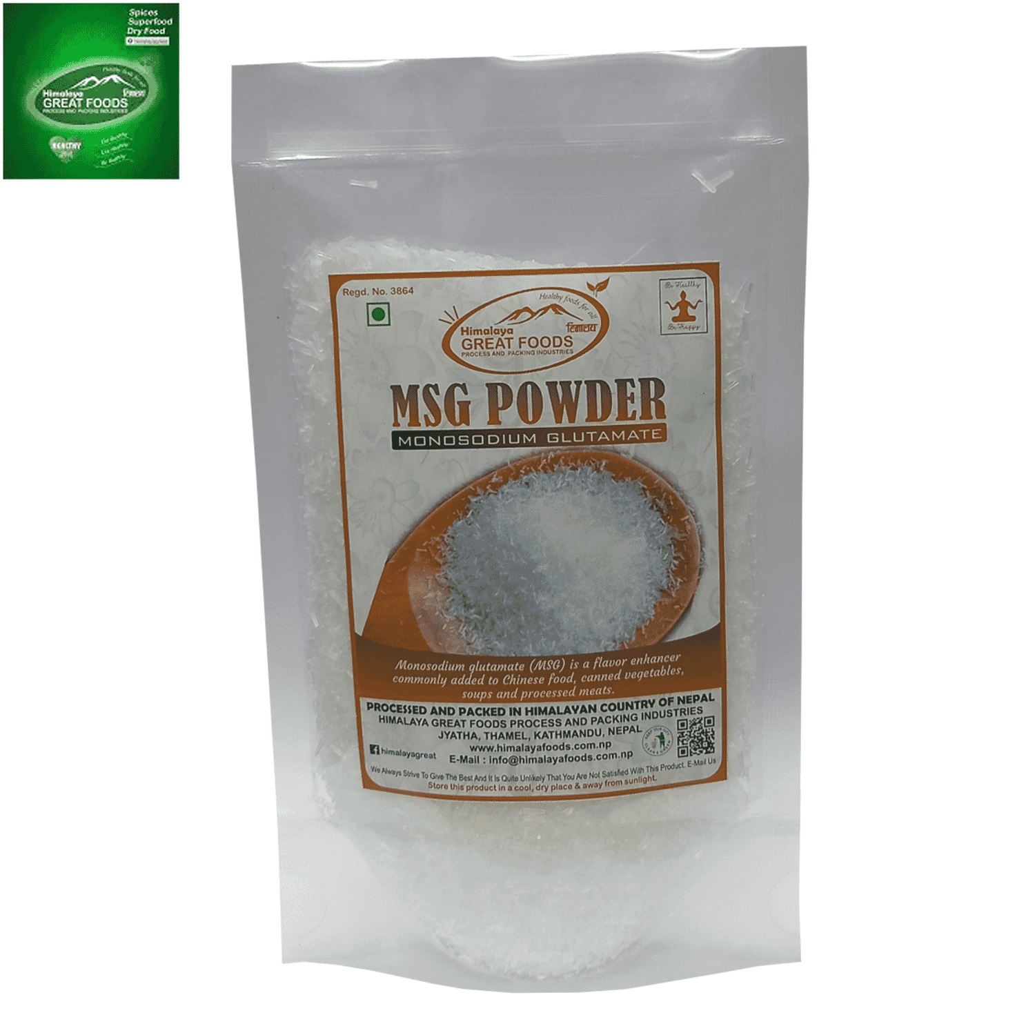 Himalaya Great Foods Msg Powder (Monosodium Glutamate) - 200G
