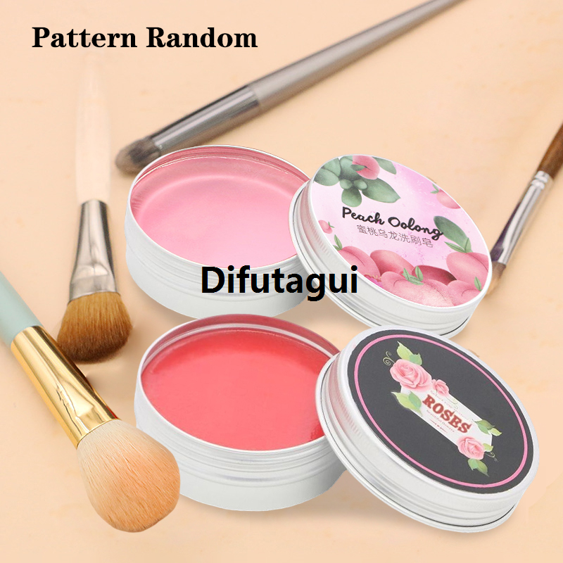 Difutagui Makeup, eyebrow brush, cleaning pad, makeup scrubbing, Fashion 1Pcs makeup brush cleaner, soap tool, makeup cleaner