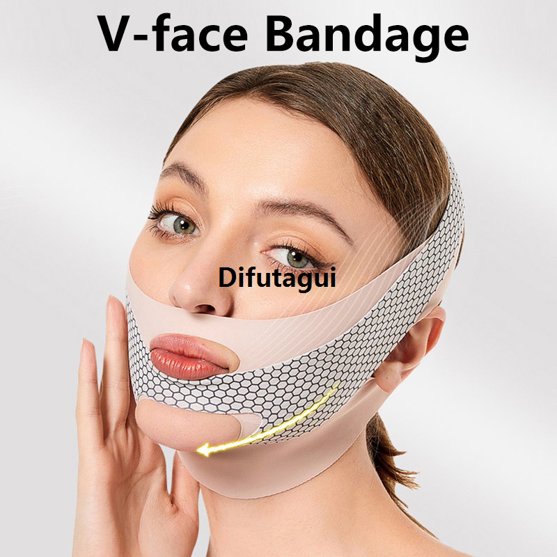 Difutagui 2025 New Face Bandage V-face Lifting And Tightening Bandage Bargain price Improves Double Chin Women's Mask With Wrinkles