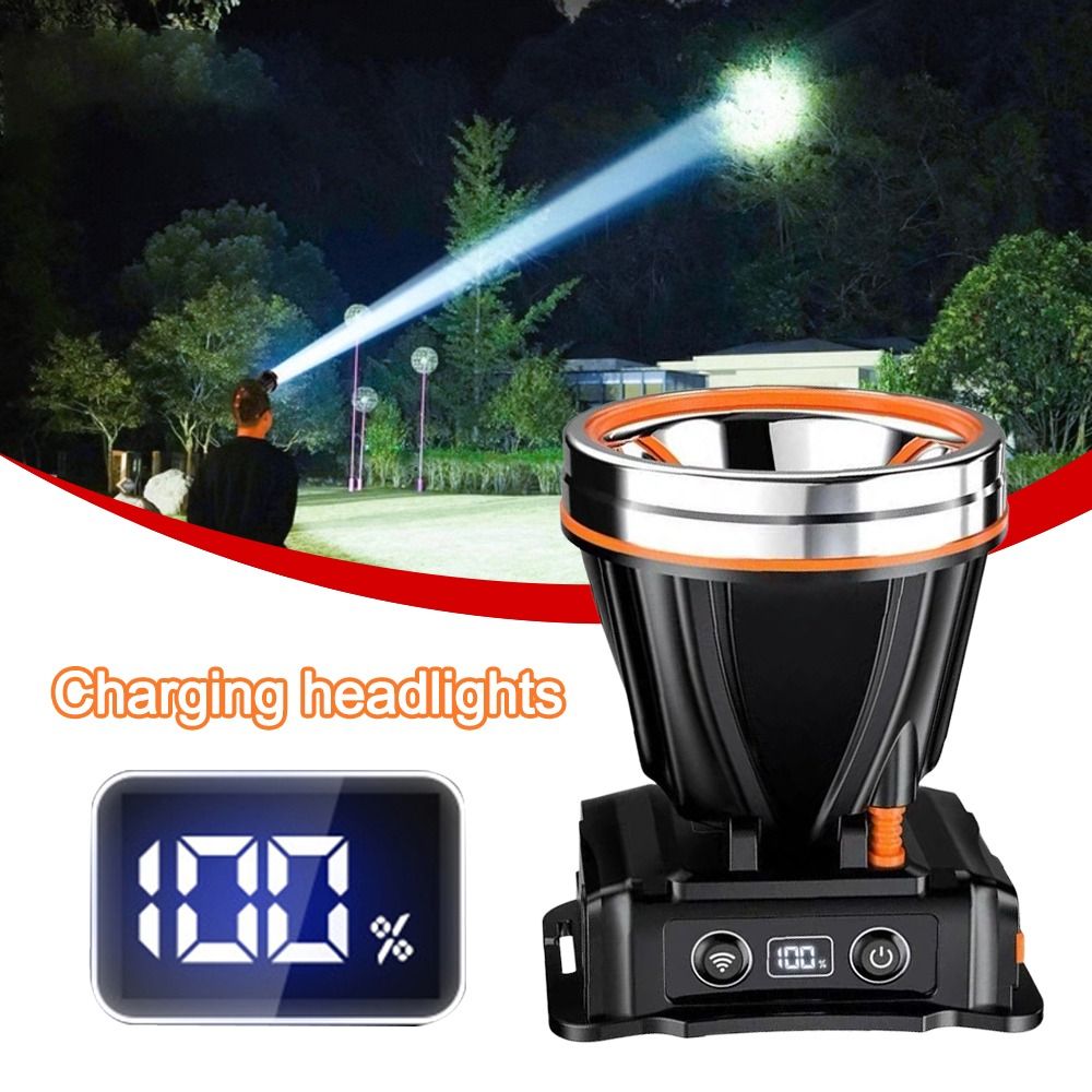 Lightweight Super Bright Induction Headlamp Powerful Smart Motion Sensor Head Lamp Rechargeable Waterproof Waterproof Head Flashlight
