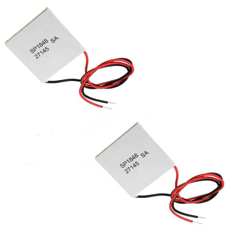 NAMUNY 4Pcs 40X40mm Thermoelectric Power Generator SP1848-27145 Peltier TEG Module
