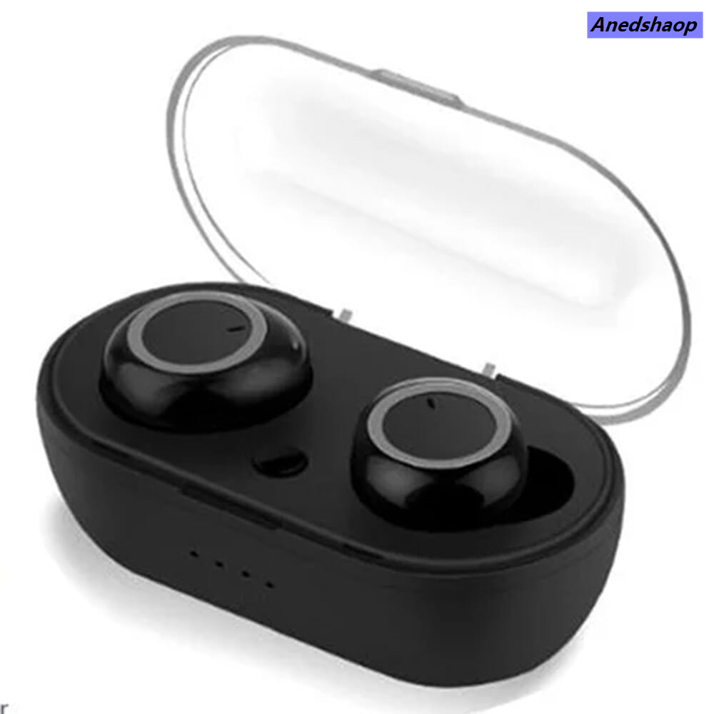 NEW Anedshaop Y50 Bluetooth Earphone 5.0 TWS Wireless Headphons Y50 TWS Earphones Fashion Earbuds Stereo Gaming Headset with Charging Box for Phone