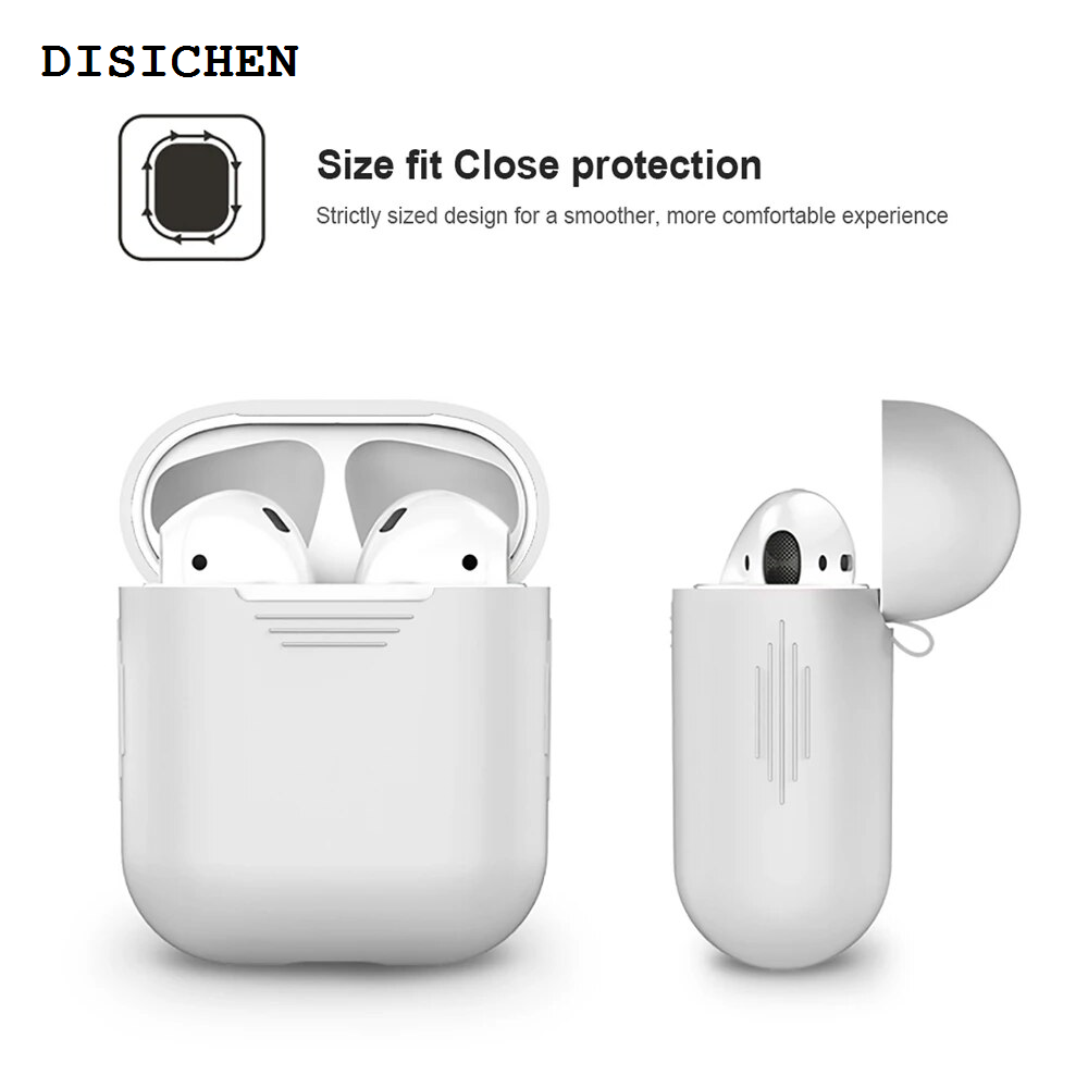DISICHEN Luxury TPU+PC Switch Earphone Case Box For Apple AirPods Pro 1 2 3 Shockproof Cover Air pods Pro 2 3 Accessories Keychain