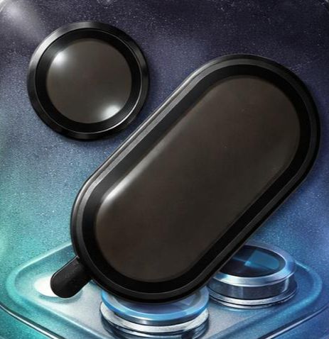 Nothing Phone 4A Pro Camera Lens Protector - Individual Metal Ring Lens Cover - Black