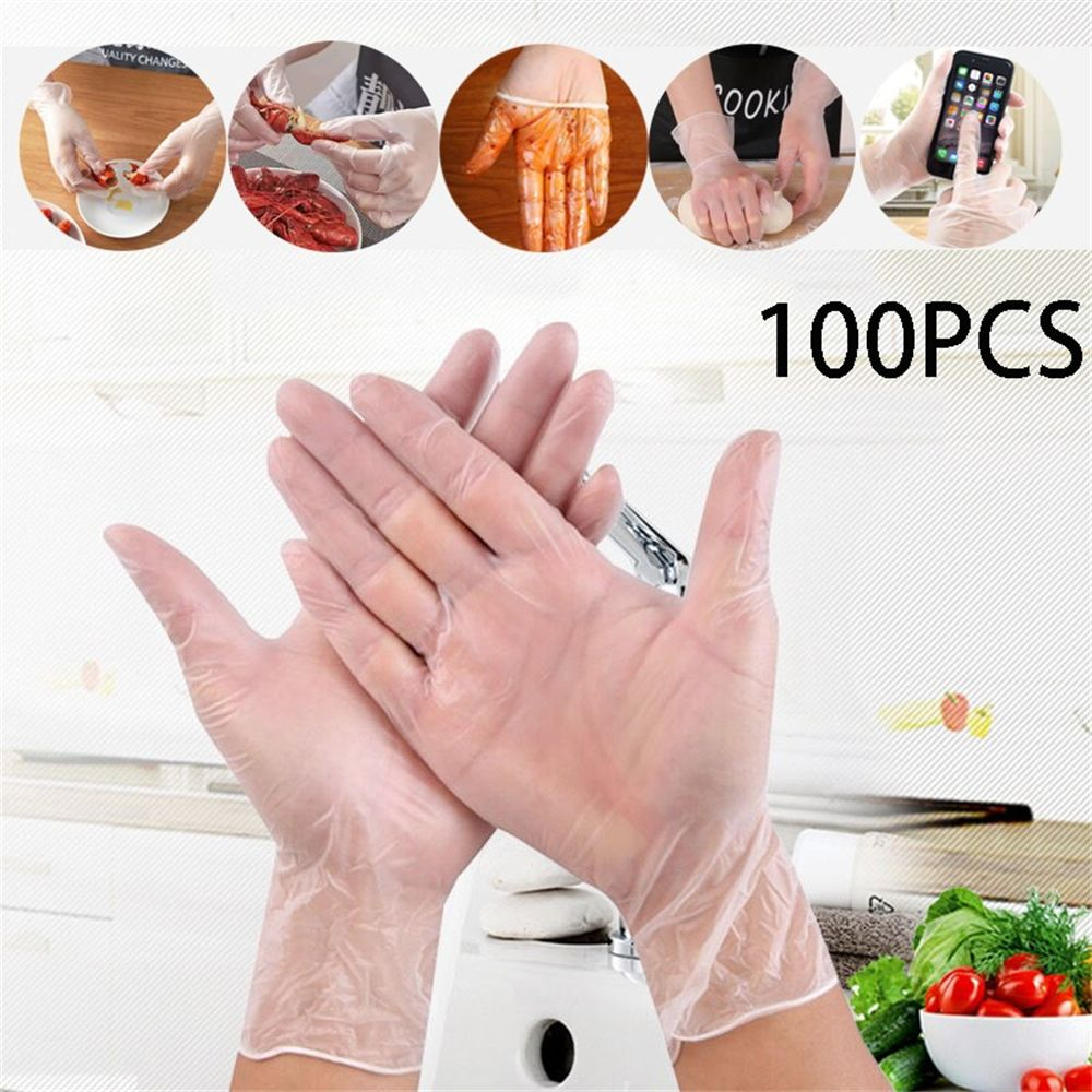 Household New Latex Free Cleaning Materials Food Grade Safe Gloves Disposable Gloves TPE Gloves Non-slip Multi-functional