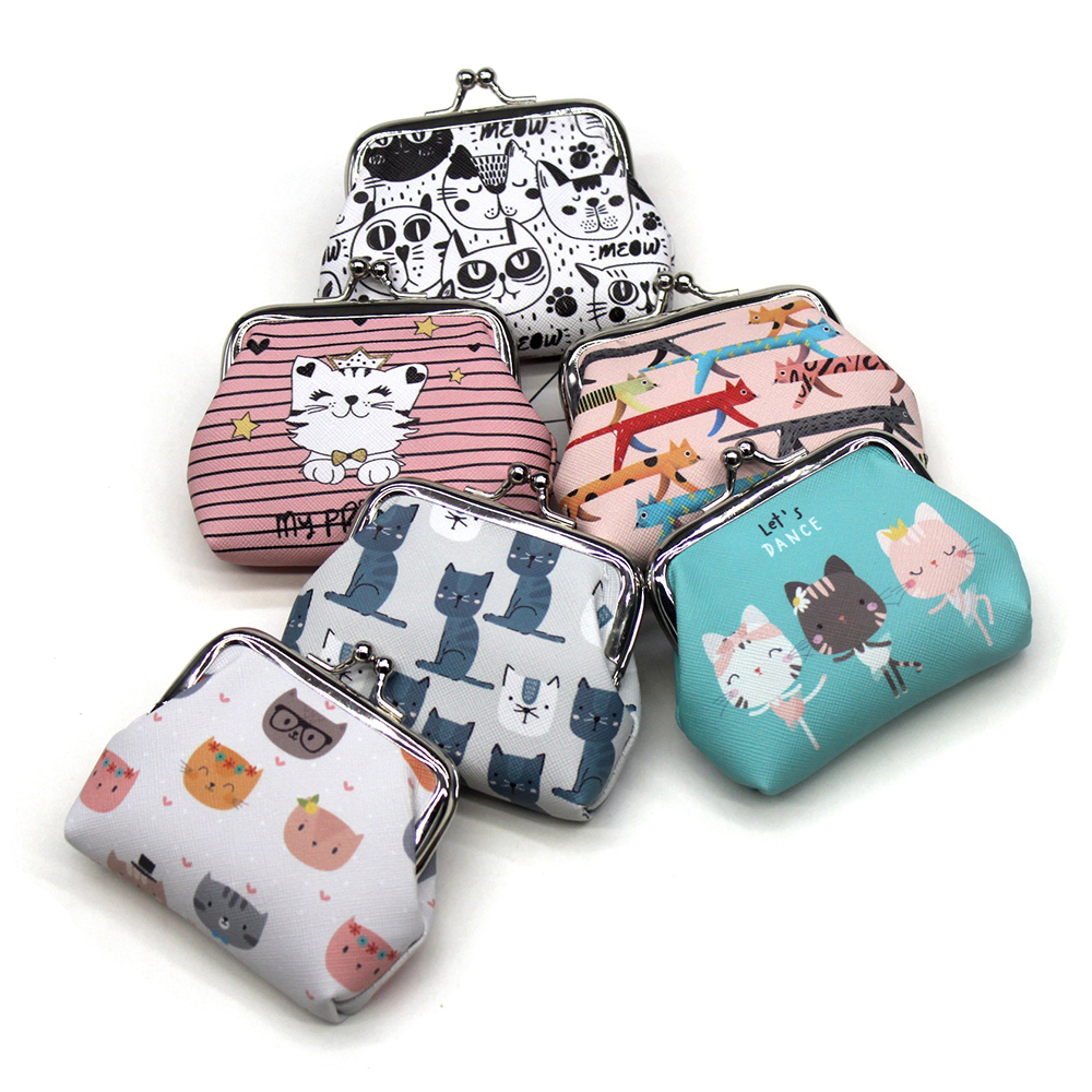 Cute Clutch Money Bags Small Pocket Handbags Hasp Change Purse Zero Wallet Coin Purses Mini Wallets Keys Bags