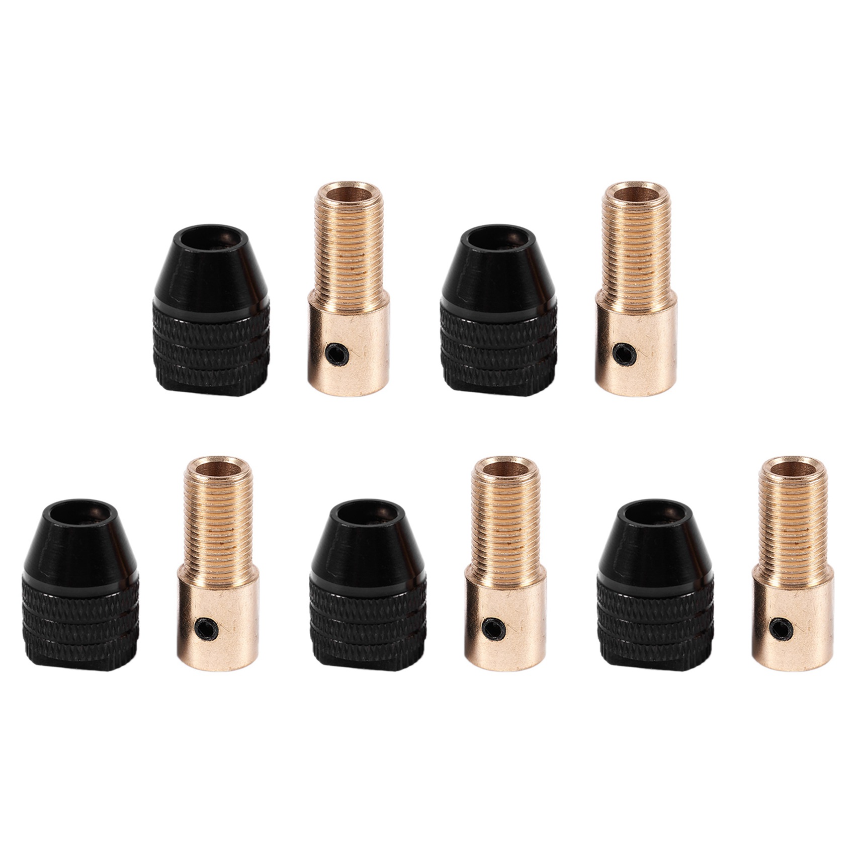 fasdaga 5X Mini 0.3-3.5mm Small for Mini Electronic Drill Chuck Bit Tool Set Universal New