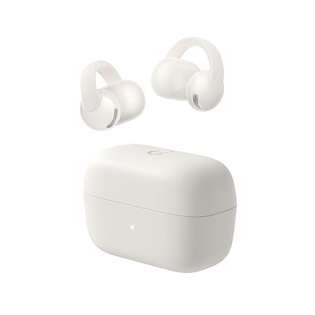 Soundcore C50i Open Ear Earbuds, Clip-On Headphones Over Ear for Running Workout, 12mm Drivers Powerful Bass, 28H Playtime