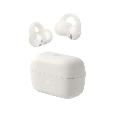 Soundcore C50i Open Ear Earbuds, Clip-On Headphones Over Ear for Running Workout, 12mm Drivers Powerful Bass, 28H Playtime