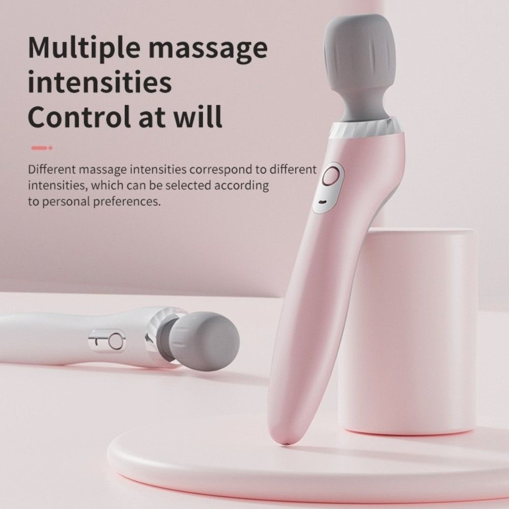 Creative Mini Electric Massage Hammer Kneading Vibration Handheld Full Body Massager Waterproof Rechargeable Massage Stick
