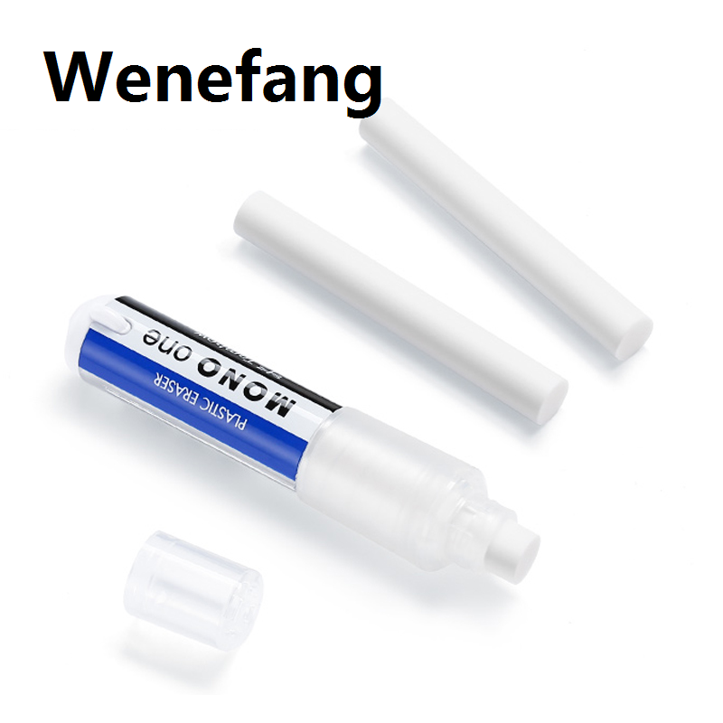 Wenefang 【3d41dddf】1pcs Tombow Eraser Mono Lipstick Limited Edition Rotate New style Without Leaving Marks And Rotate Core Stationery Students