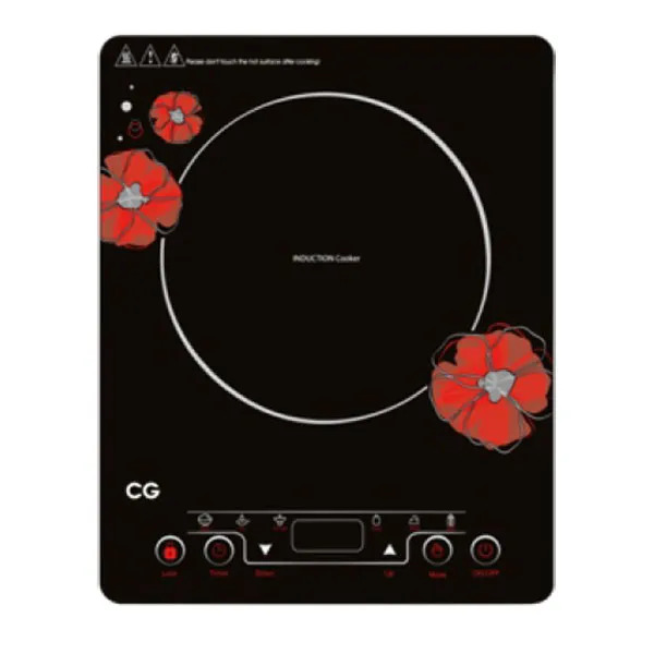 CG Brand 2000W Induction Cooker, Model CGIC20C02, 2 Years Warranty