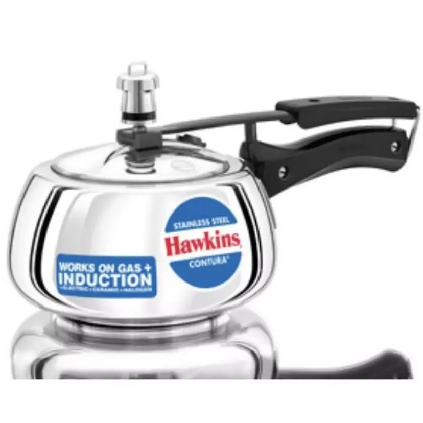 Hawkins Stainless Steel Contura Pressure Cooker (Ssc15)- 1.5 Litre