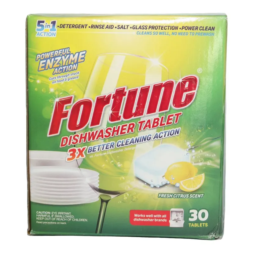 Fortune Dishwasher Tablet - 30 Tablets