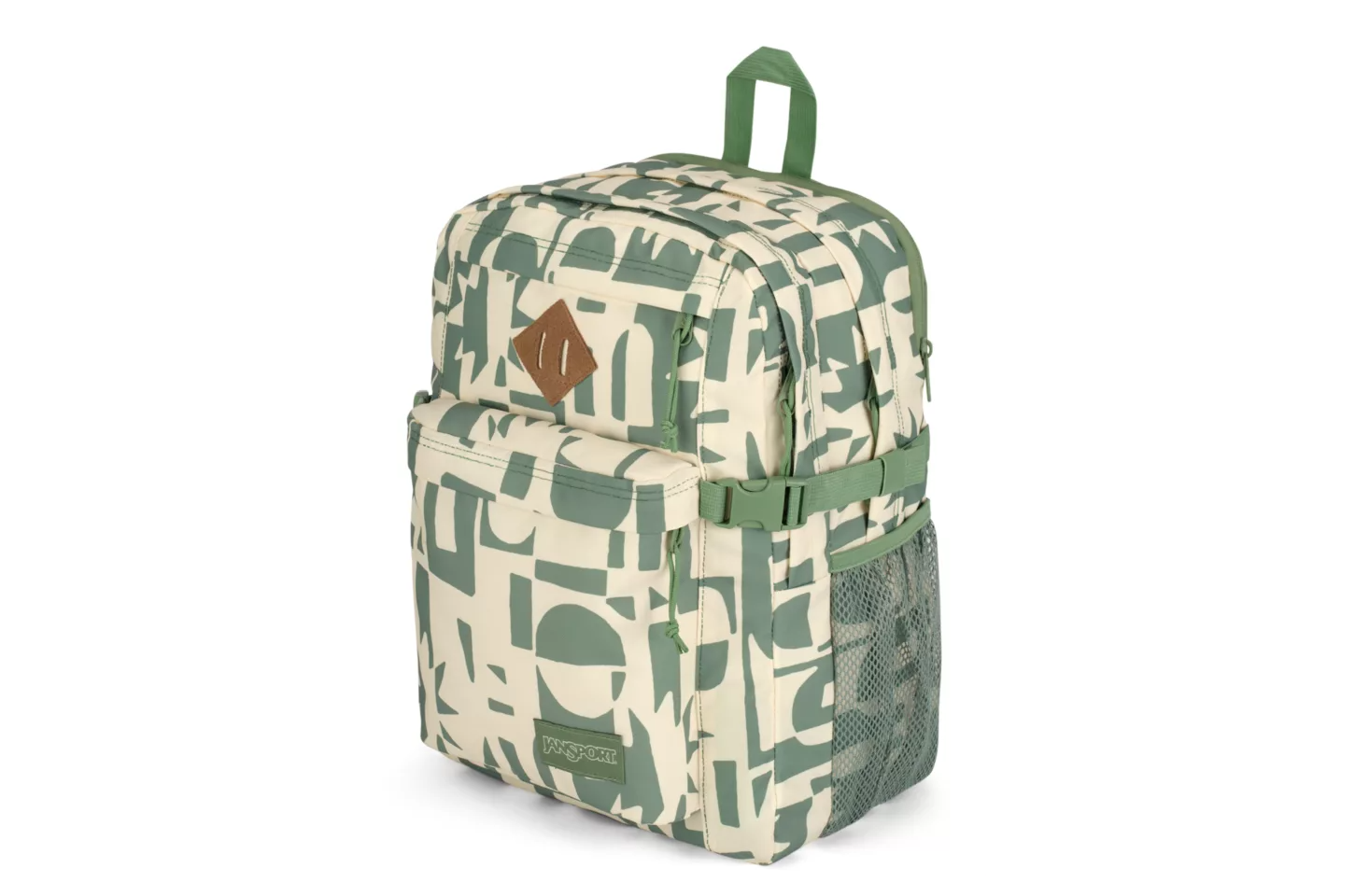 Jansport Main Campus Backpack Cutout Green for Unisex JS0A4QULGL0