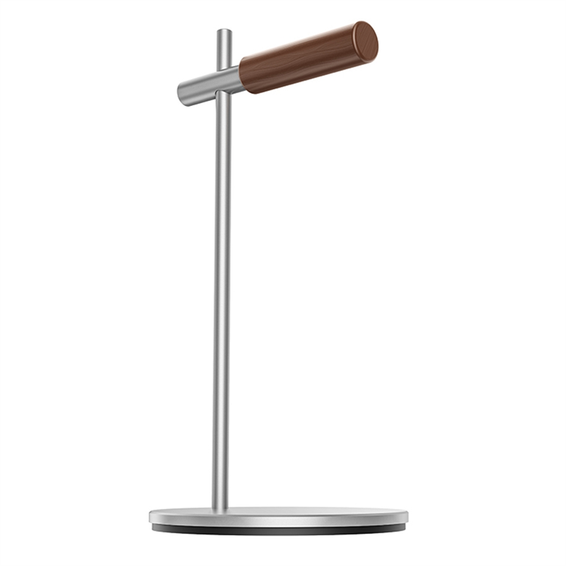 Desktop Aluminium Alloy Bluetooth Headset Stand Holder Headphone Rack Mount Hanger Wired Earphone Gamer Hanger Gray