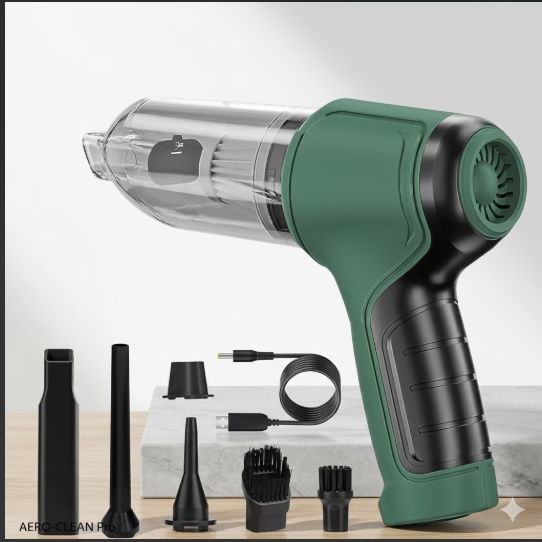 Portable Air Suction Car Cordless Vacuum Cleaner All in Power Car Dust Blower Cleaning Accessories Multifunctional Air Dust Collector Computer