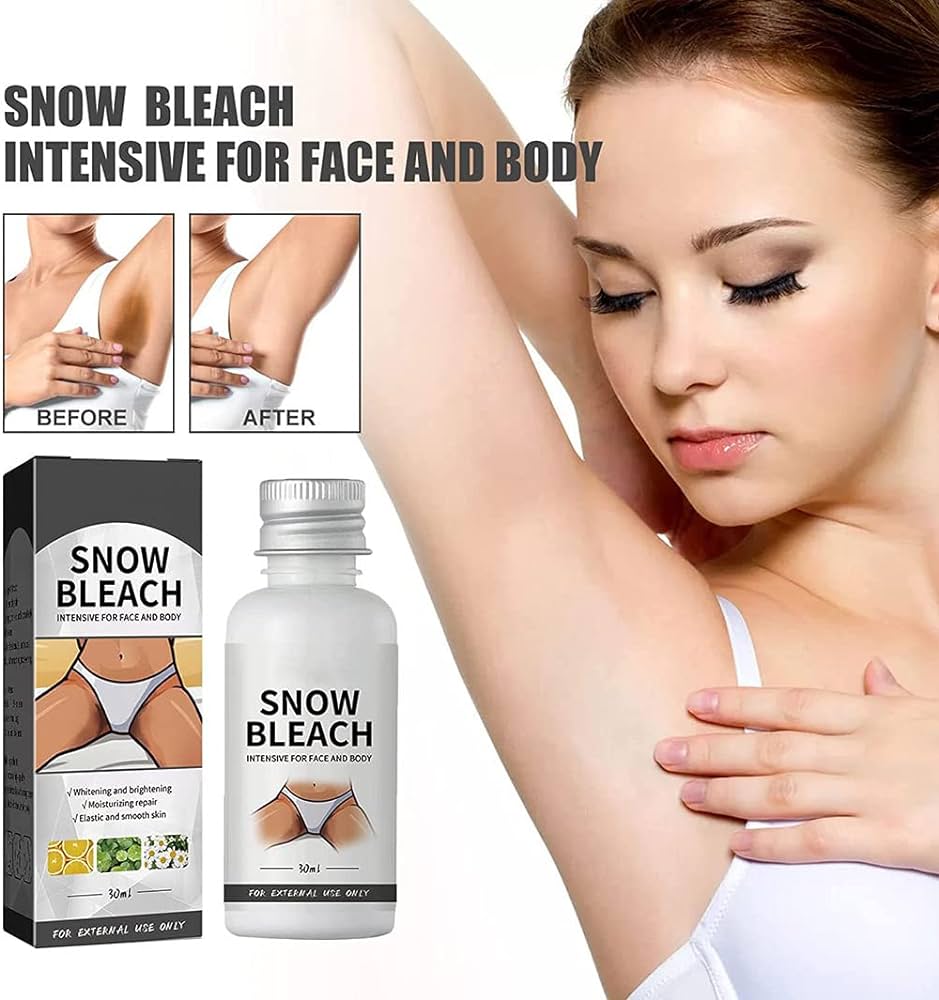 Snow Bleach For Face Body Dark Remover on Knees, Underarm & Joints For Women - image 1