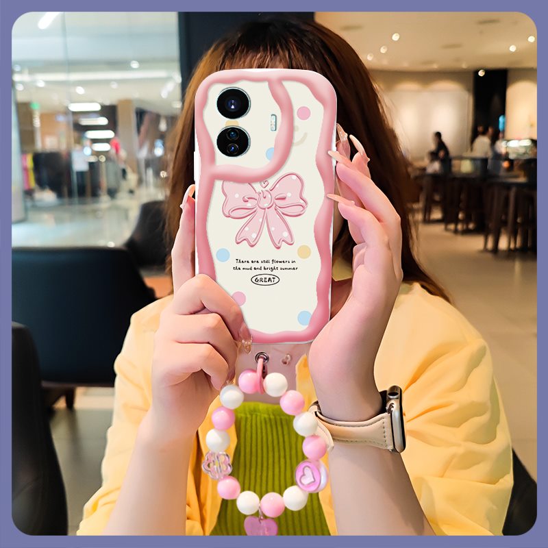 Love bracelet originality Phone Case For VIVO S15E/T1 5G Global/T1 Pro 5G/IQOO Z6 pro 5G Pendants Soft romantic lovely