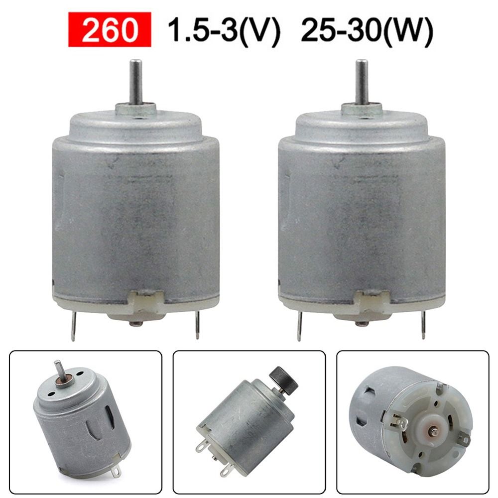 1Pcs New Mini 260 Motor High Speed DC 3-12V Electric Machinery Tools DIY Toy Car Fan Electric Motors