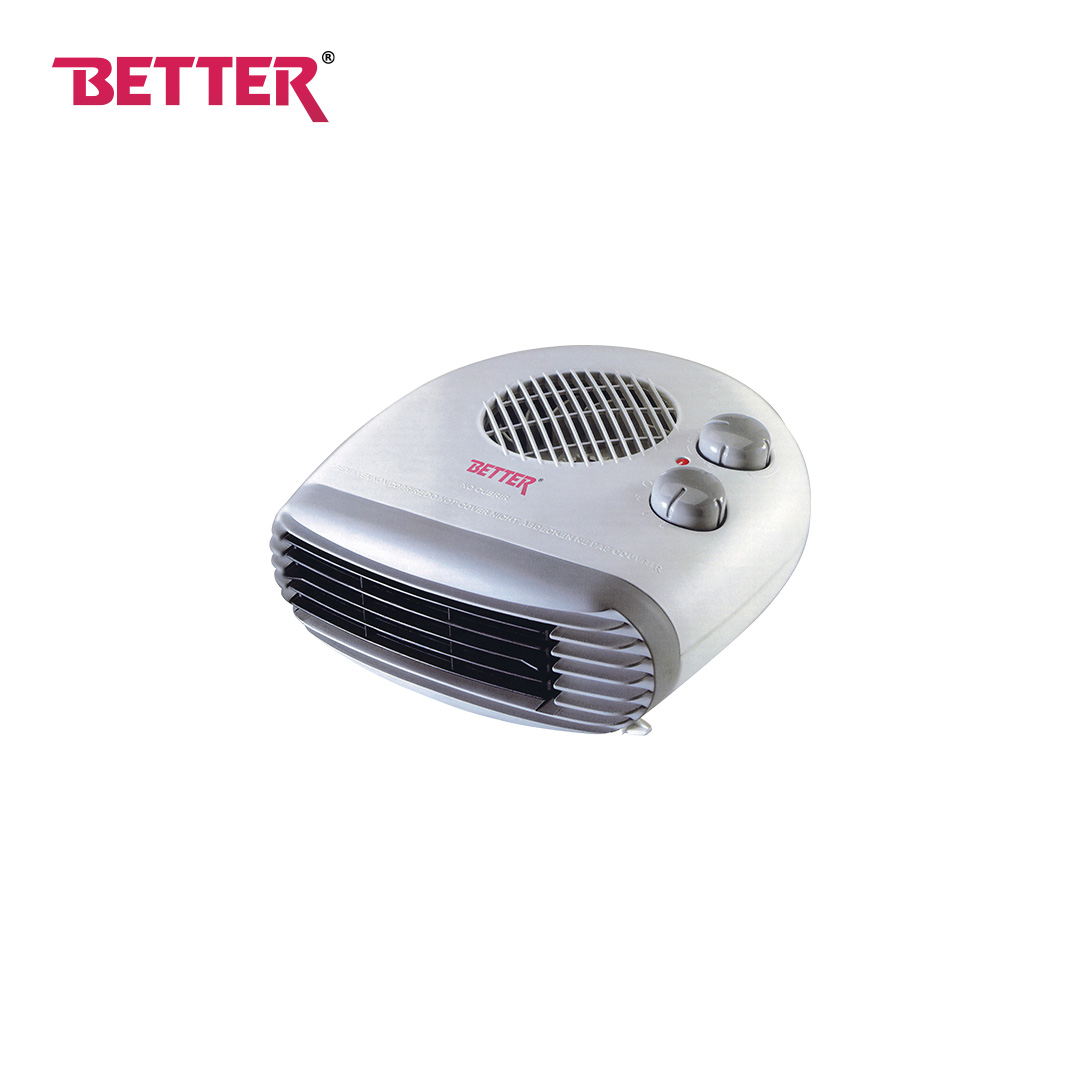 Better Summer Fan Heater || Thermostat for Extra Safety || Light Weight || 2 Heat Level || Turbo Fan Motor || 2000W Power