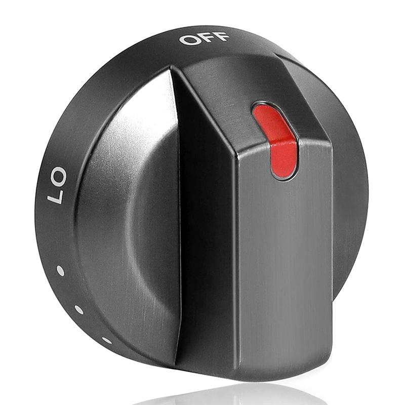 1Pcs DG64-00473B Black Knobs Stainless Knobs for NX58M6850SG,NX58J5600SG,NX58J7750SG