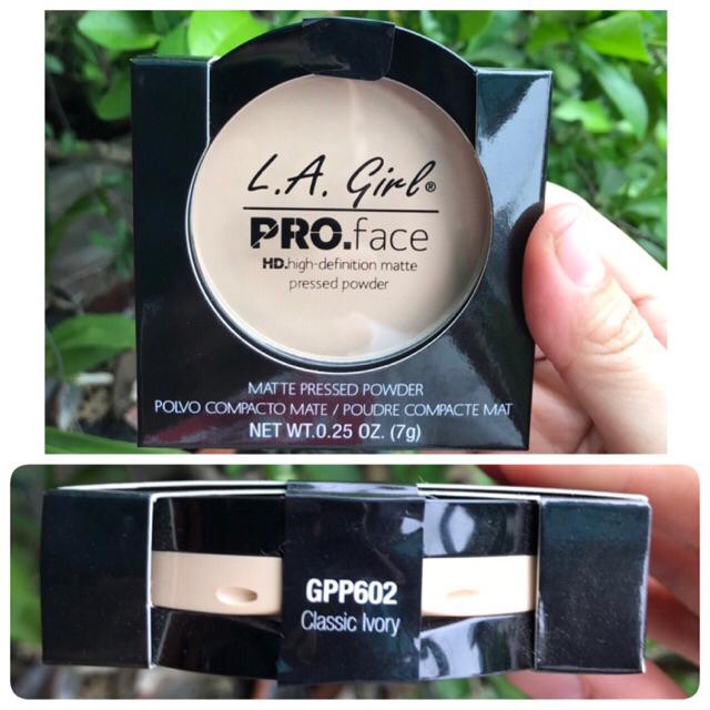 LA. Girl PRO Face HD High definition matte pressed powder, GPP602 Classic Lvory - 7g