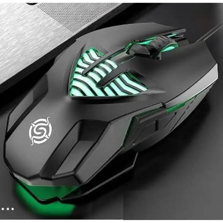 K SNAKE Q1 RGB Gaming Mouse Metal Body