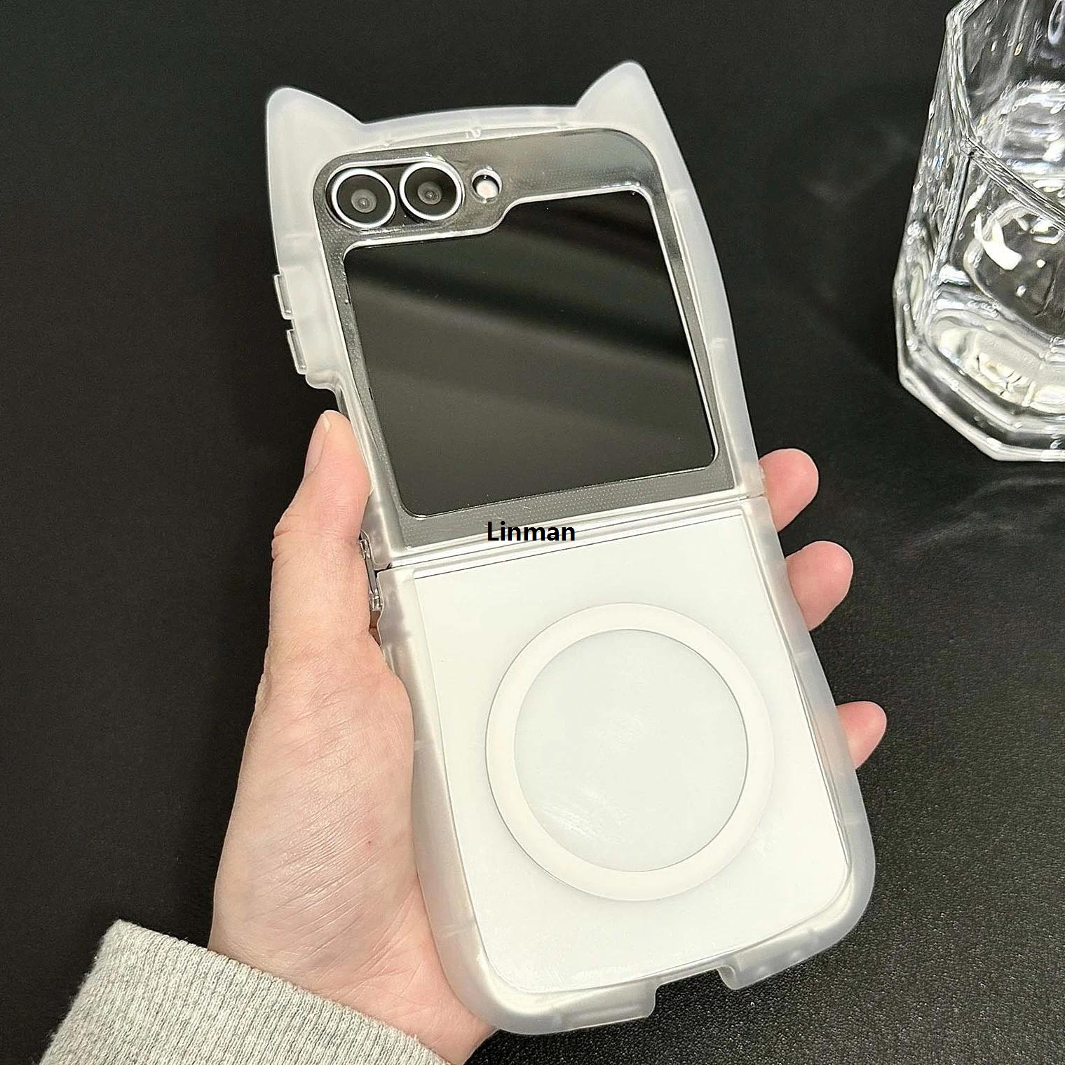 Linman HODON Luxury Ultra Thin Magnetic Case for Samsung Galaxy S25 S24 S23 PlNew us S25 Ultra For Magsafe Cases Wireless Charge Shockproof PC Hard Cover